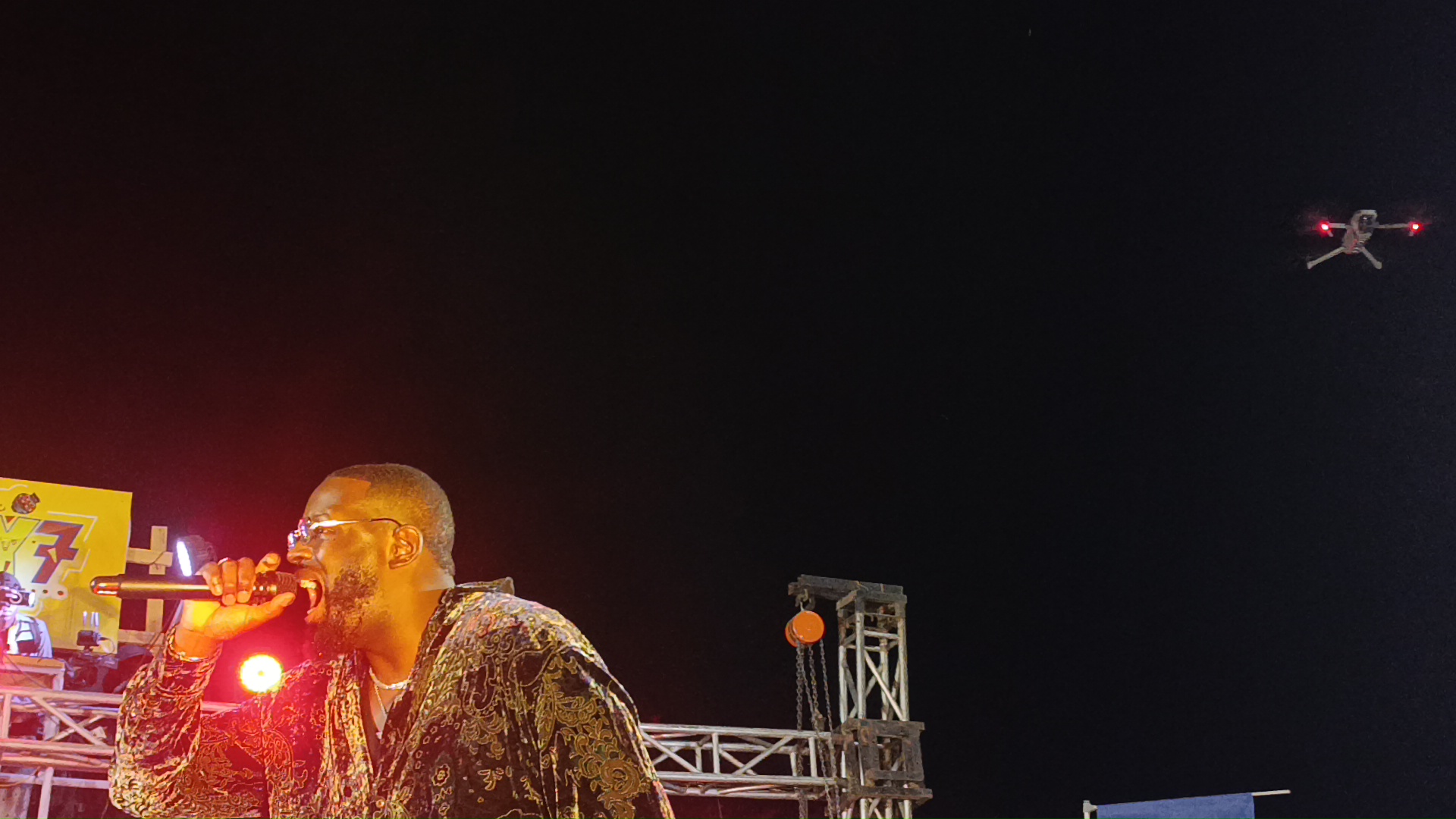 Keblack en concert